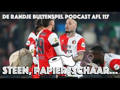STEEN, PAPIER, SCHAAR - Randje Buitenspel Aflevering 117