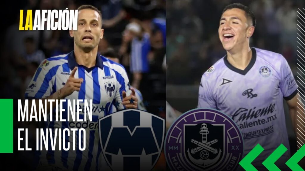 Monterrey consigue sufrido triunfo frente a Mazatlán