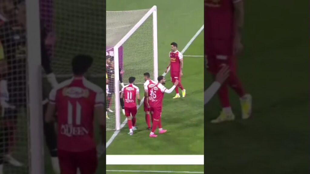 گل به خودی عبدالکریم حسن به پرسپولیس