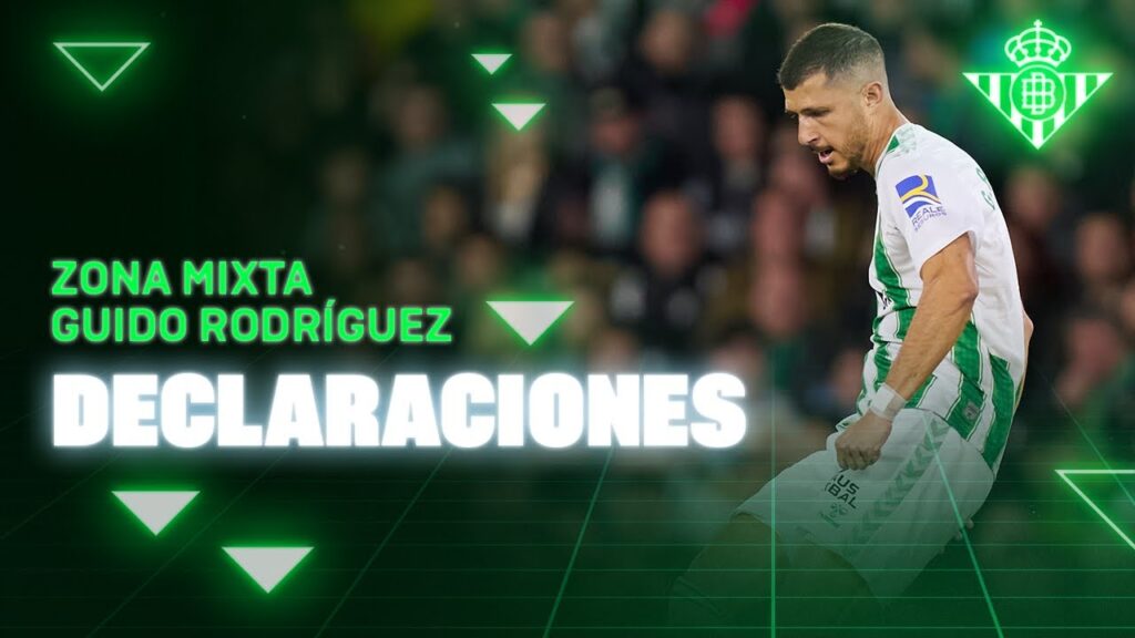 Declaraciones de Guido Rodríguez tras el #RealBetisVillarreal ⚽💚 | Real BETIS Balompié