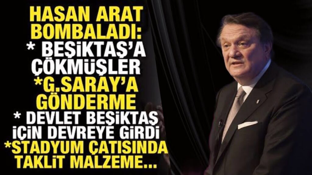 Hasan Arat: "10 senedir uyutulduk, Beşiktaş'a çökmüşler!" Beşiktaş haberleri