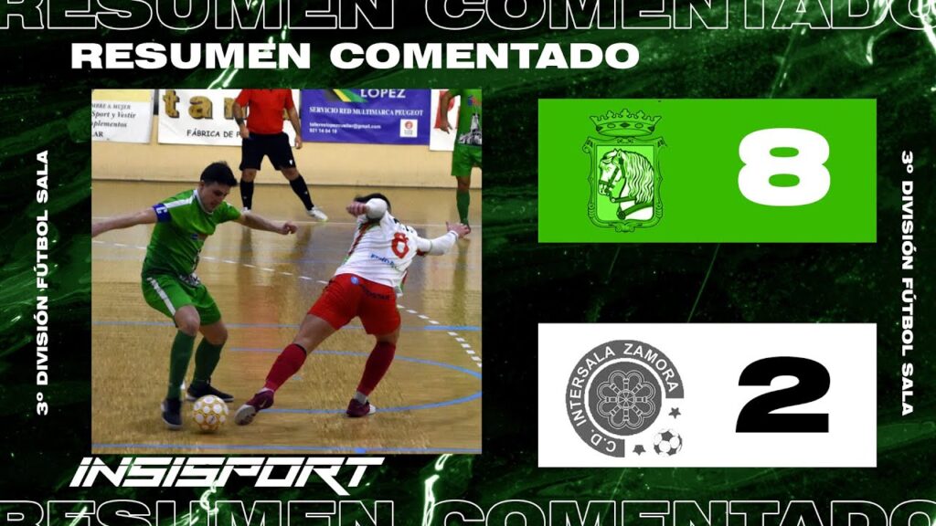 FS CUÉLLAR COJALBA 8-2 CD INTERSALA ZAMORA | RESUMEN J14 3ª DIVISION G9 FUTSAL 23-24