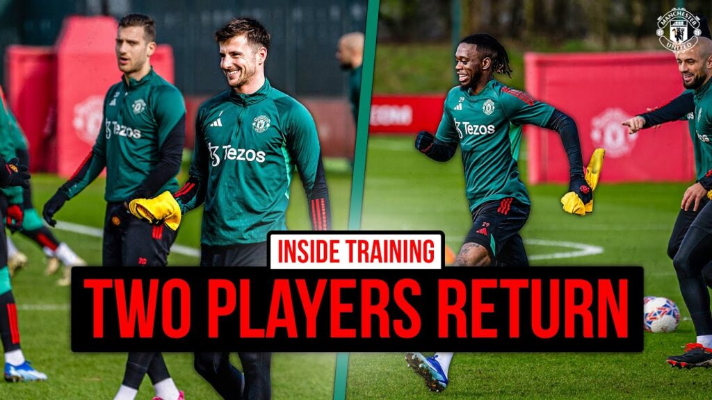 Mason Mount & Aaron Wan-Bissaka Return Ahead Of Liverpool! | INSIDE TRAINING
