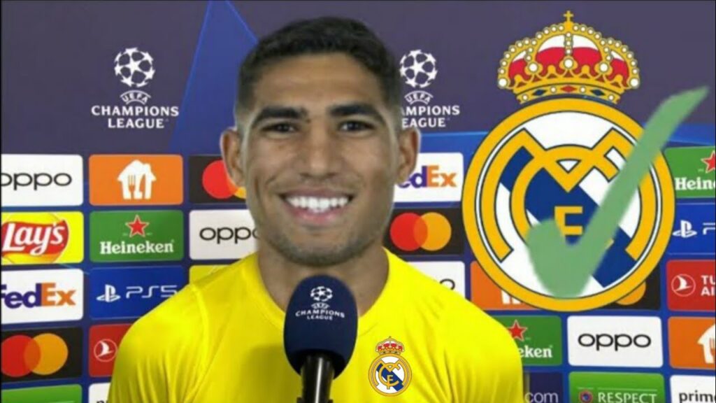 ✅C'EST OFFICIEL !! C'EST BOUCLÉ ! ACHRAF HAKIMI AU REAL MADRID C'EST CONFIRMÉ !