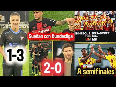 LIGA GOLEA!! PIERO HINCAPIÉ SUEÑA CON LA BUNDESLIGA/ AUCAS SUB 20 A SEMIFINALES DE LIBERTADORES 🇪🇨👏