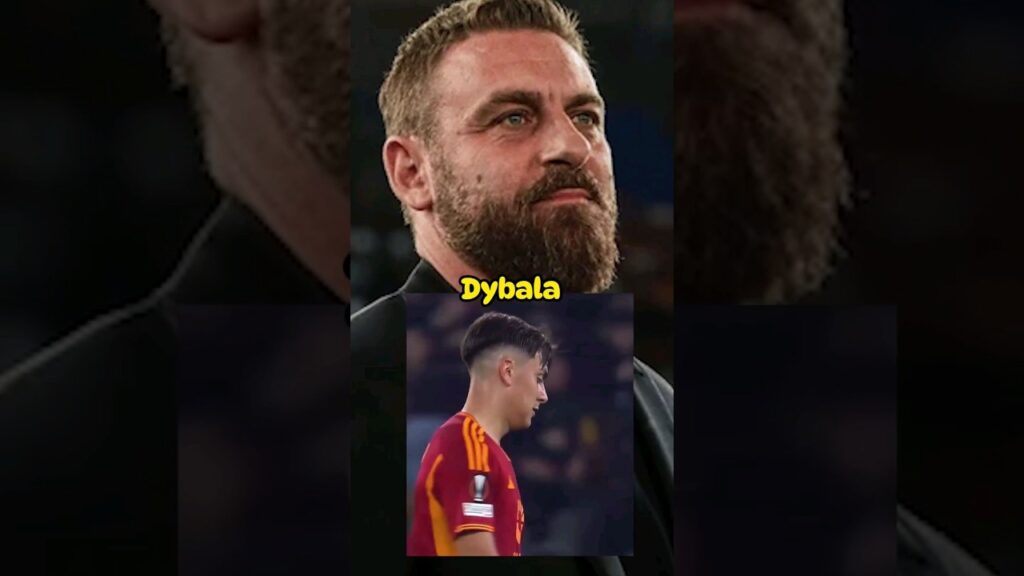 Dybala durmio la pelota y asi reacciono De Rossi