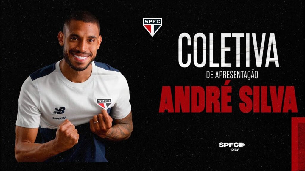 COLETIVA DE APRESENTAÇÃO:  ANDRÉ SILVA | SPFC PLAY