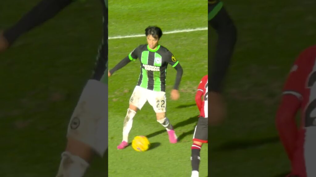 Mitoma's February Skills 🤯 #mitoma #brightonandhovealbion #premierleague #football