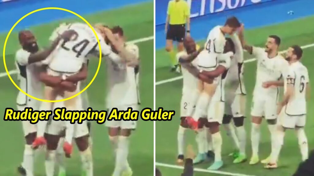 Real Madrid Players Very Happy After Arda Guler Scored First Goal For Real Madrid
