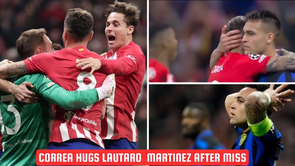 Inter Milan Vs Athletico Madrid Full penalty Shootout | Lautaro martinez Reaction After Miss