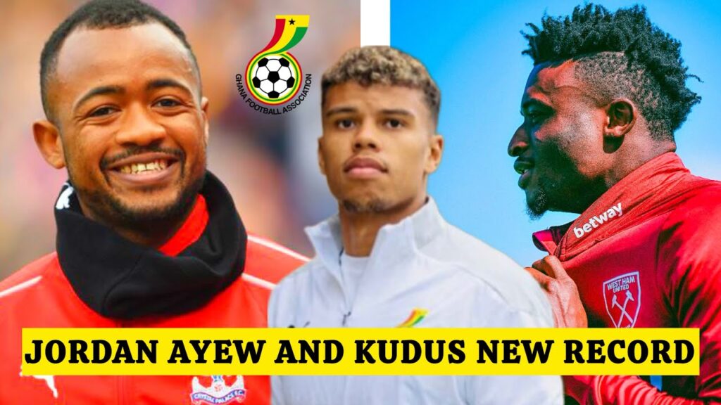 MOHAMMED KUDUS SETS NEW RECORD IN ENGLAND, JORDAN AYEW NEW ACHIEVEMENT FOR CRYSTAL PALACE