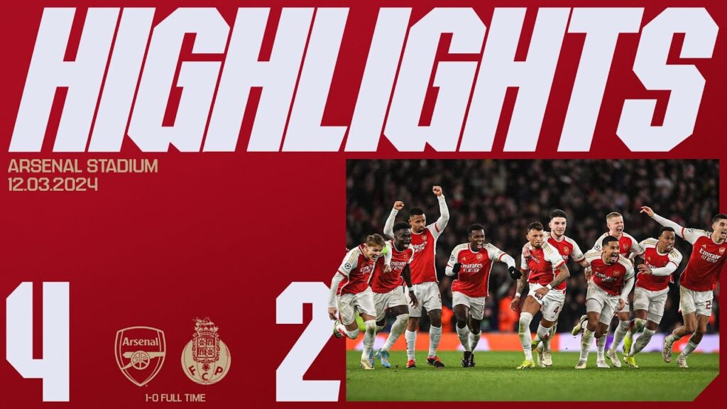 PENALTY HERO RAYA! | HIGHLIGHTS | Arsenal vs FC Porto (1-0, 4-2 on pens) | Champions League | UCL