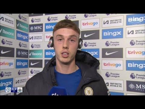 Cole Palmer Post Match Interview Chelsea 3-2 Newcastle United