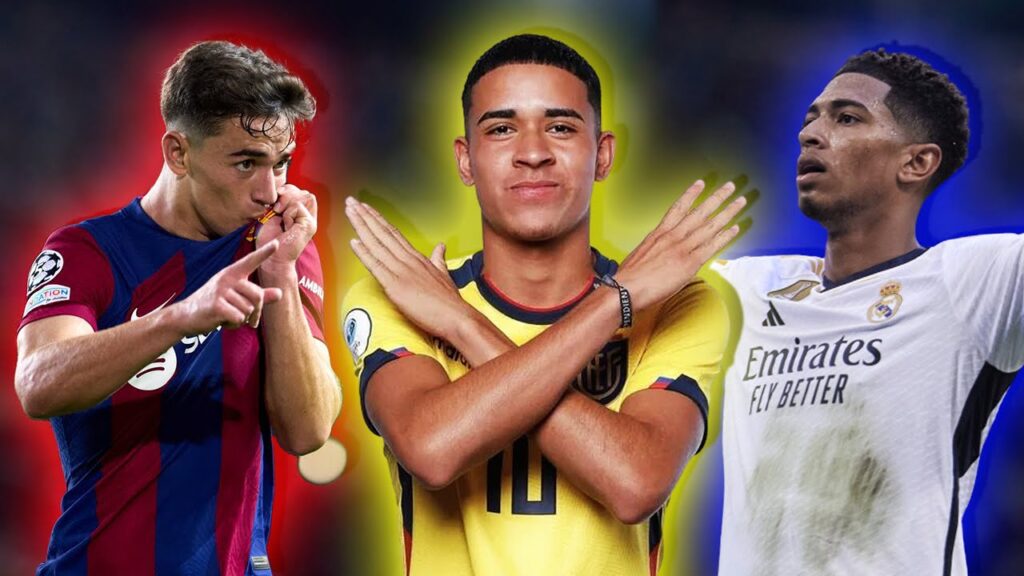 🔥🇪🇨 KENDRY PAEZ, TOP 5 de PROMESAS DEL FÚTBOL junto a BELLINGHAM, GAVI, WIRTZ... según el CIES