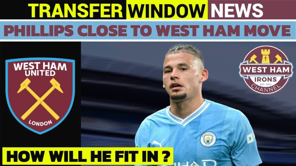 KALVIN PHILLIPS CLOSE TO WEST HAM MOVE ! @westhamunited @mancity #westham #coyi  #kalvinphillips