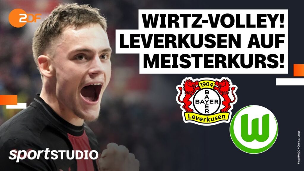 Bayer 04 Leverkusen – VfL Wolfsburg | Bundesliga, 25. Spieltag Saison 2023/24 | sportstudio