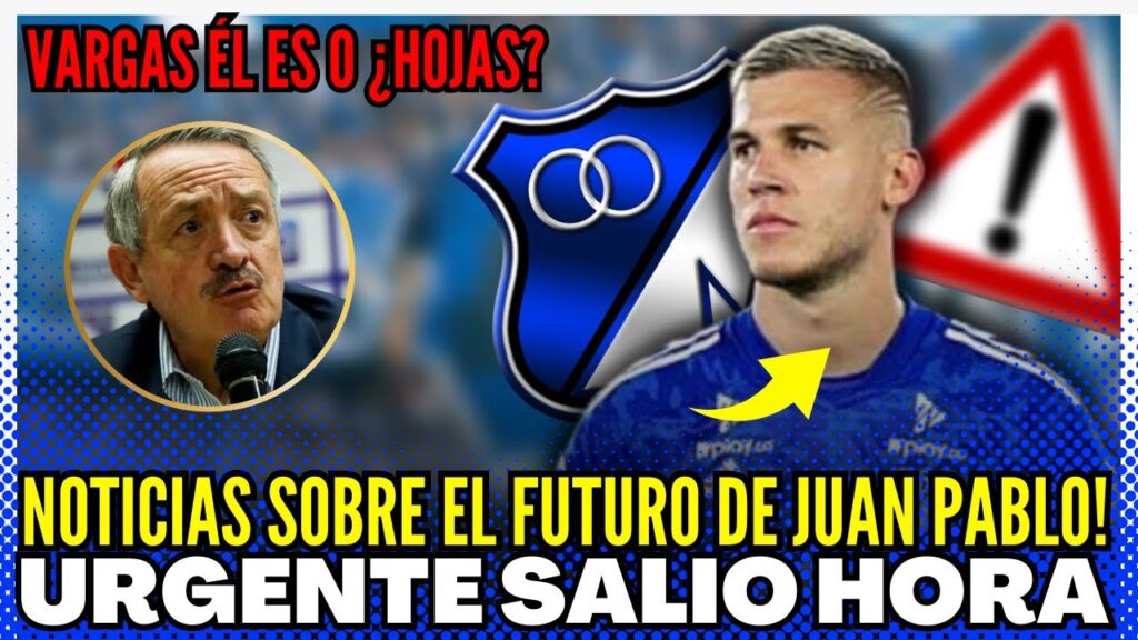¡NOTICIAS DE ÚLTIMA HORA! JUAN PABLO VARGAS ¿ÉL ES? ¿O VETE? NOTICIAS SOBRE RENOVACIÓN! #millonarios