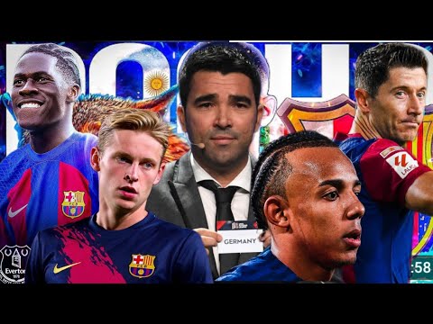 OFFICIEL ✅ Grande priorité de Deco, Amadou Onana. Départ pour ? Lewandowski, de Jong et  Koundé ?