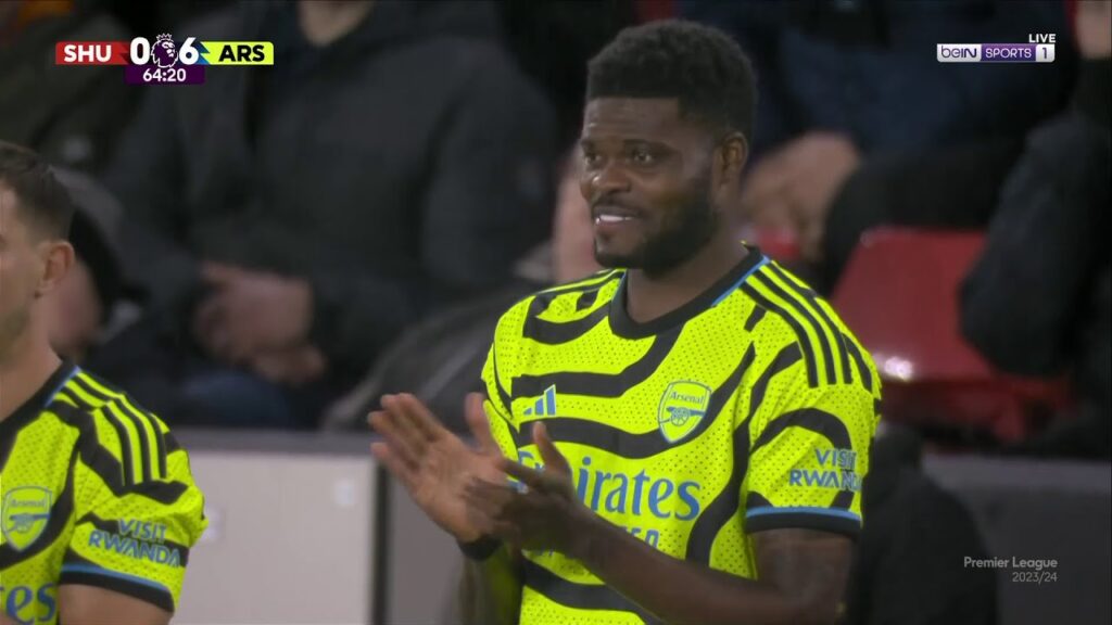 Thomas Partey is Back!🐙partey vs Sheffield! 🇬🇭