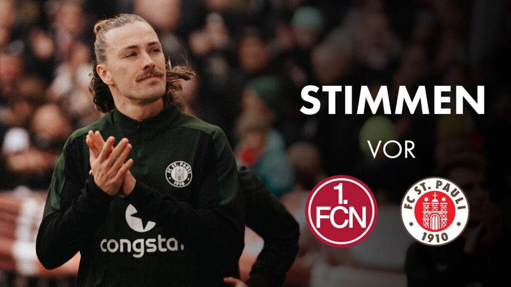 Jackson Irvine und Adam Dźwigała vor dem Spiel gegen den 1.FC Nürnberg