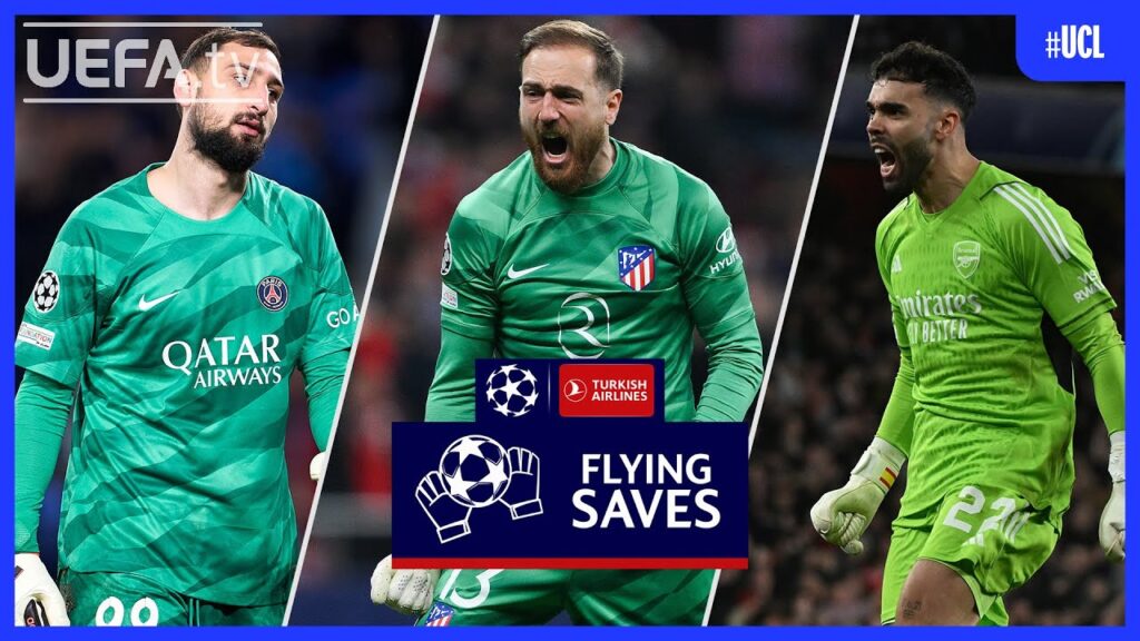 #UCL Great Saves Round of 16 2nd leg | Donnarumma, Oblak, Raya...