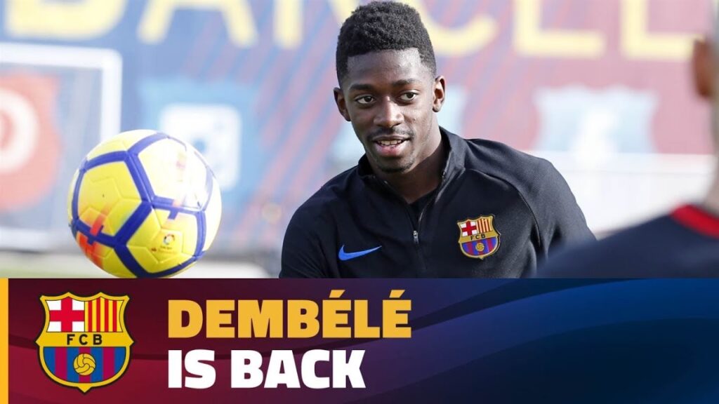 Ousmane Dembélé is ready for action