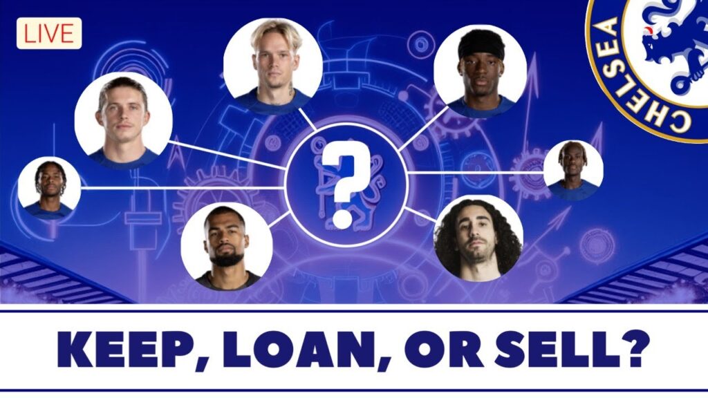 Chelsea Transfers-Keep, Loan, Or Sell: Gallagher, Mudryk, Sterling, Madueke, Cucurella | CFC News