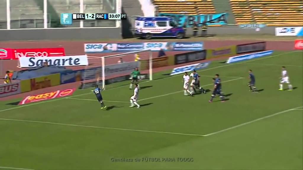 Marcos Acuña vs Belgrano (Torneo de Transición 2014)