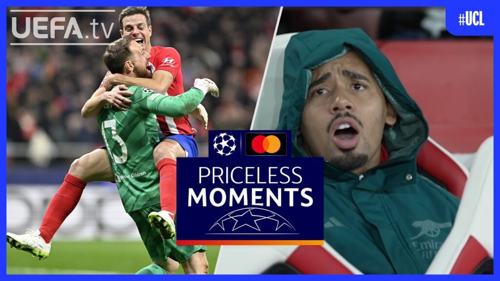 #UCL PRICELESS MOMENTS of the Week | Oblak, Gabriel Jesus...