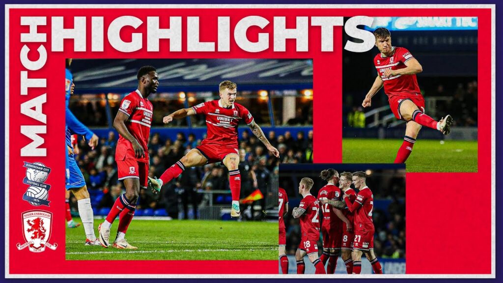 Match Highlights | Birmingham 0 Boro 1 | Matchday 37