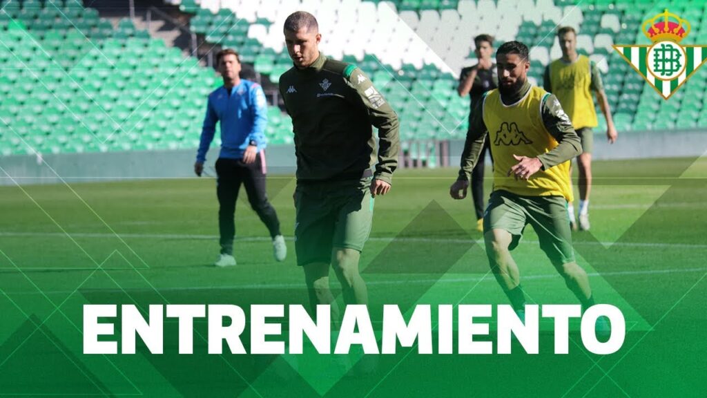 ¡Guido Rodríguez pisa el césped del Villamarín en un nuevo entrenamiento!