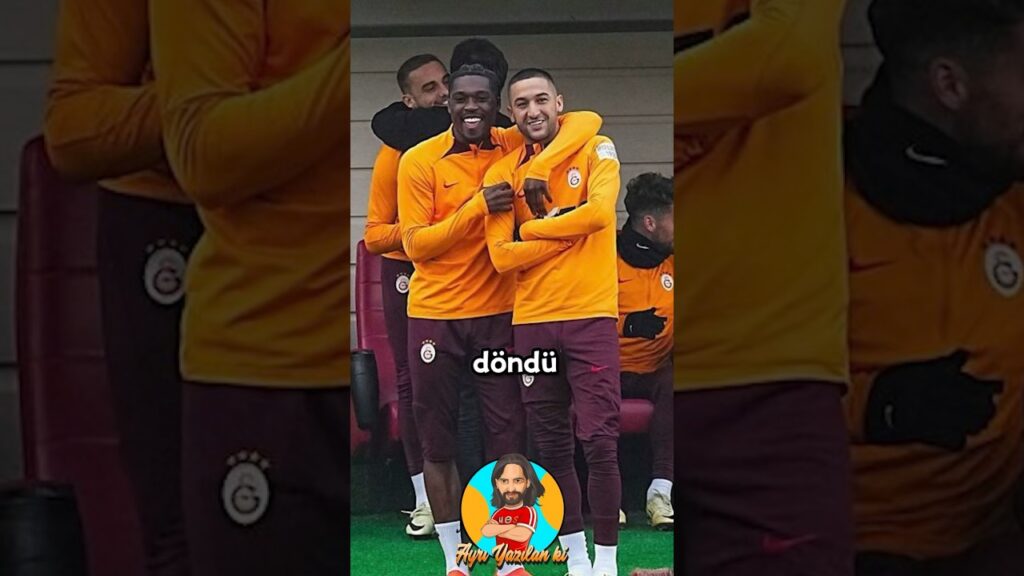 Hakim Ziyech Antrenmana Çıktı 😳 #galatasaray