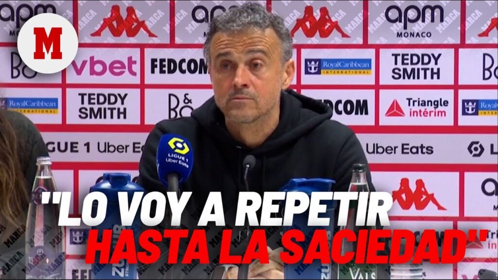 Luis Enrique sobre el cambio de Mbappé:"Lo voy a repetir hasta la saciedad, no lo voy a repetir más"
