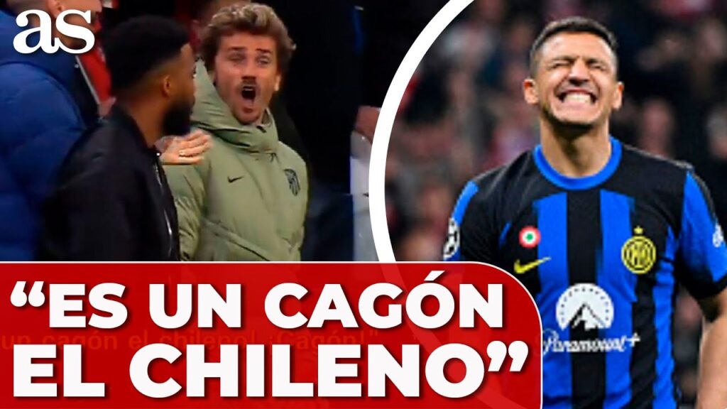 GRIEZMANN ESTALLÓ con el PENALTI de ALEXIS SÁNCHEZ: "Es un CAGÓN el CHILENO"