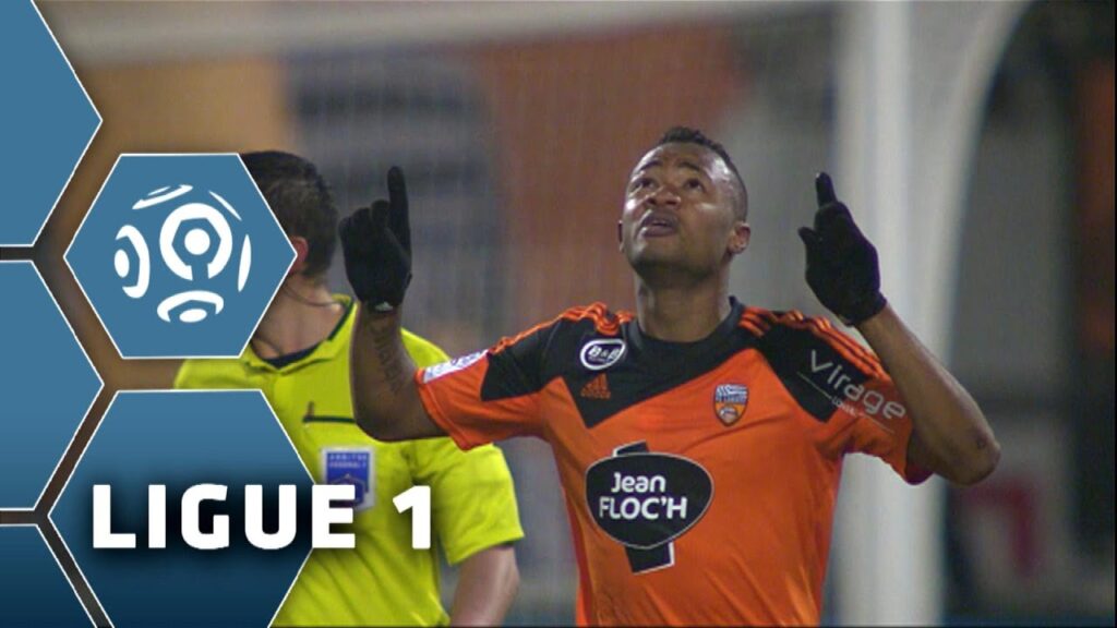 Goal Jordan AYEW (50') / FC Lorient - Olympique Lyonnais (1-1) - (FCL - OL) / 2014-15