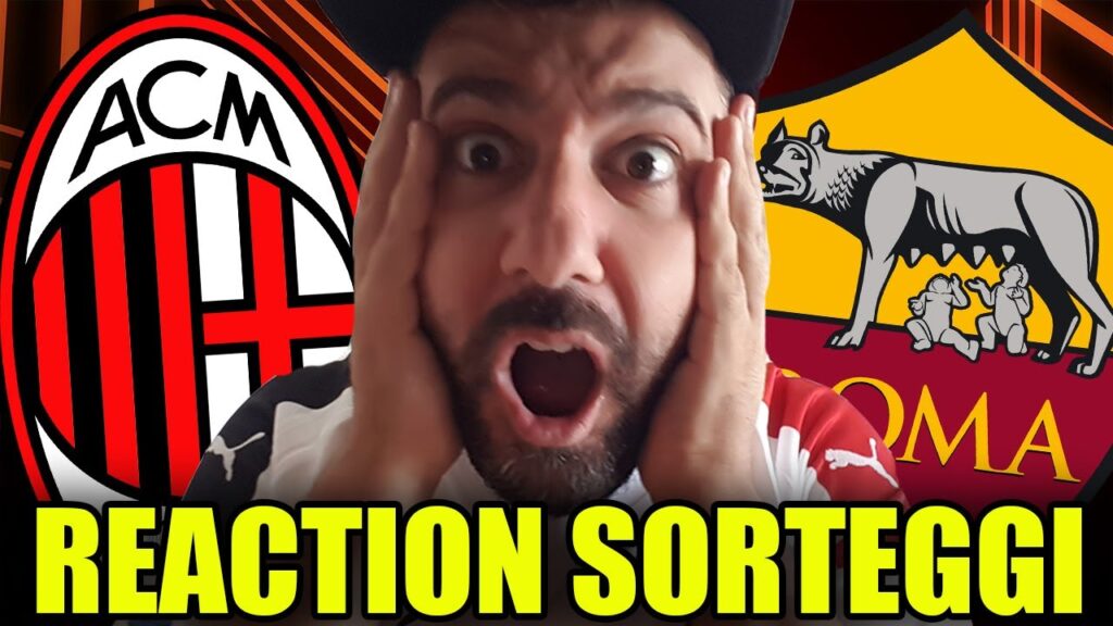 ODDIOOOO!!! DERBY ITALIANO!!!!!! LA NUOVA ROMA DI DE ROSSI || REACTION SORTEGGI EUROPA LEAGUE