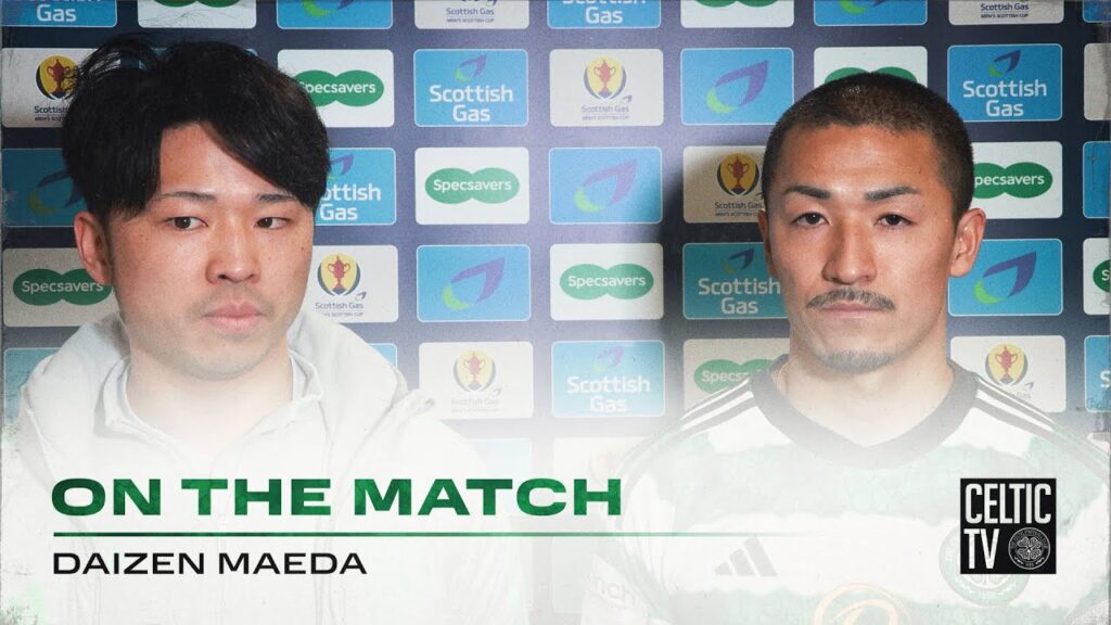 Daizen Maeda On The Match | Celtic 4-2 Livingston | Maeda Scores HAT-TRICK on 100th Appearance!
