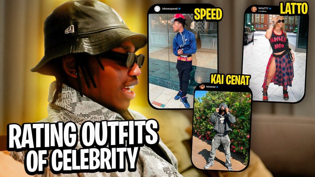 AVALIANDO OUTFITS DE FAMOSOS! (KAI, SPEED, LATTO & MAIS)