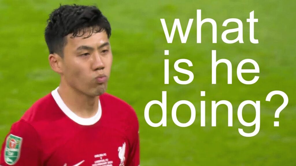 You don't know who Endo is gonna pass to...