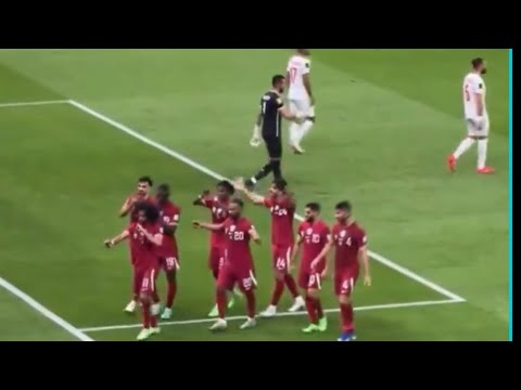 Akram Afif  Penalty vs Jordan in the Asian Cup Final 🔥