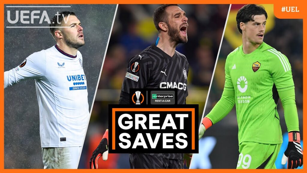 #UEL Great Saves Round of 16 2nd leg | Butland, López, Svilar...