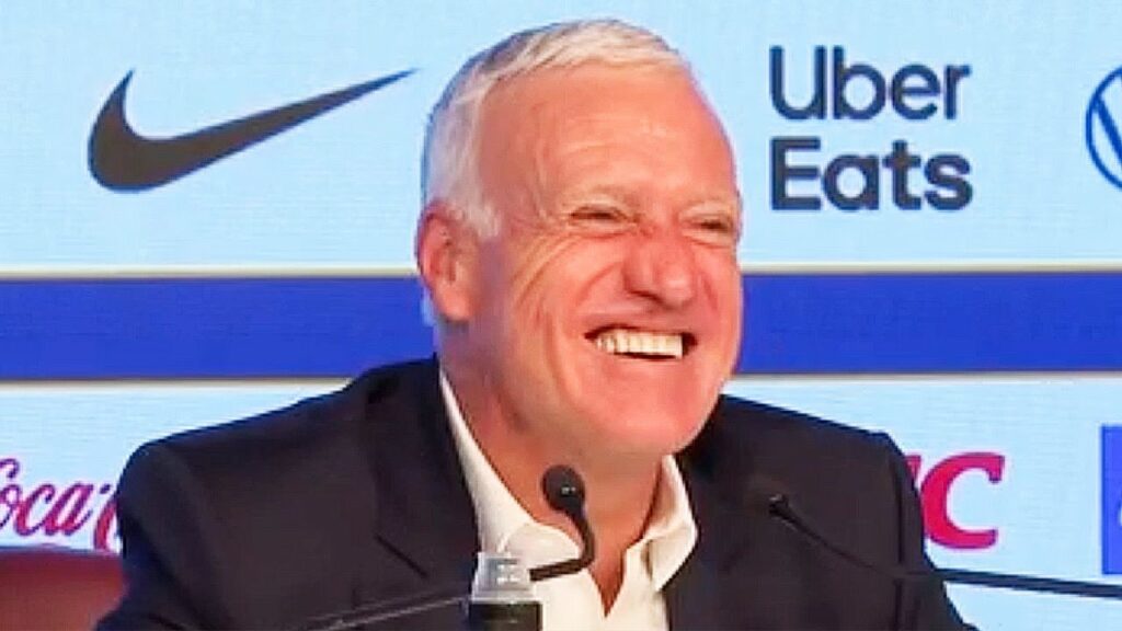 Les meilleurs moments de la conf' de Didier Deschamps : La petite lucarne de Pierre-Antoine Damecour