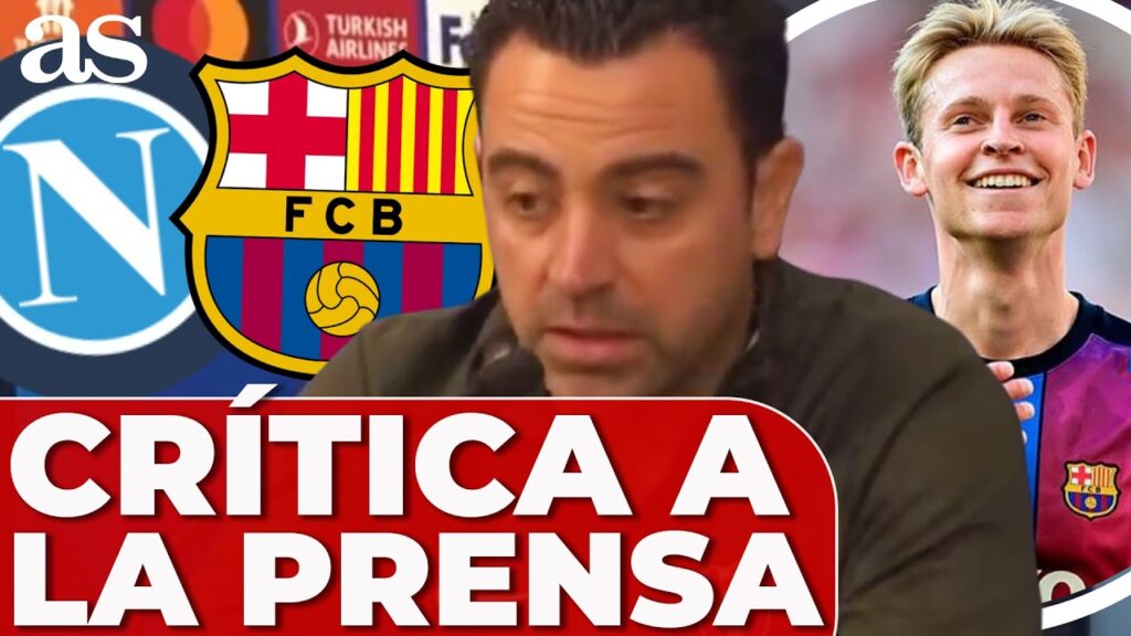 XAVI habla claro: FRENKIE DE JONG, la PRENSA, CRÍTICA y PRESIÓN XAVI habla claro: FRENKIE DE JONG, la PRENSA, CRÍTICA y PRESIÓN