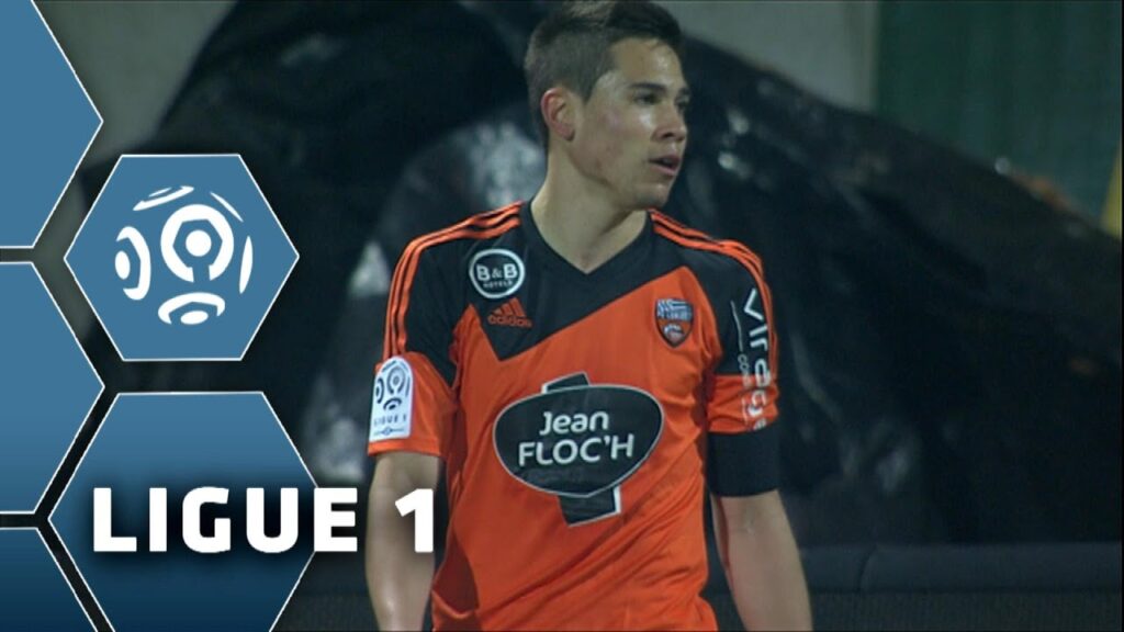 But Raphaël GUERREIRO (43') / FC Lorient - SM Caen (2-1) -  (FCL - SMC) / 2014-15