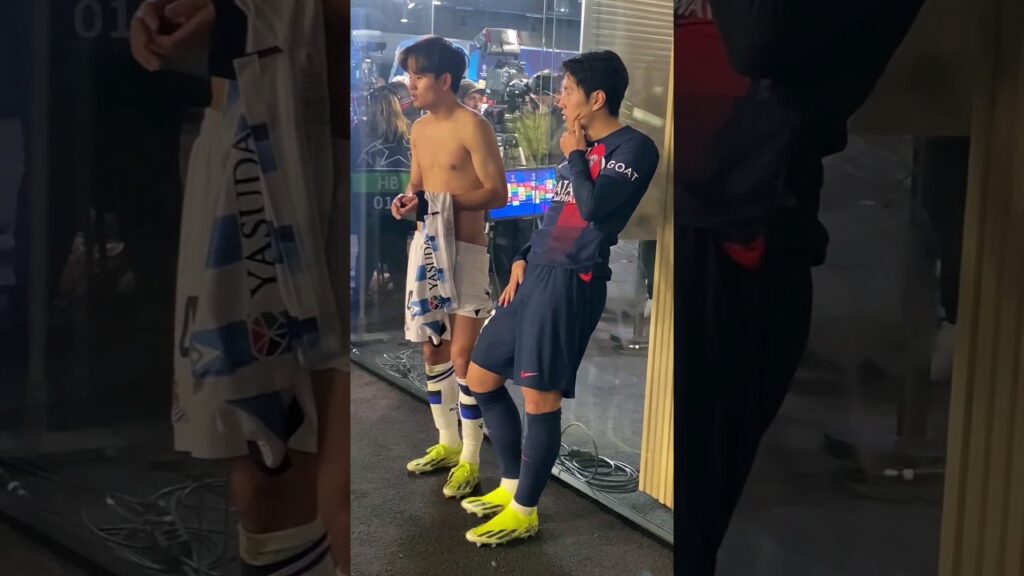 Kubo 🇯🇵🤜🤛🇰🇷 Kang-in #kubo #psg #realsociedad #ucl #uefachampionsleague #shorts