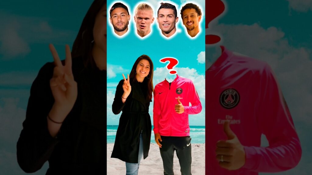 Mysterious football player with Celine Dept ❤️🔥 #ronaldo #neymar #haaland #marquinhos #football