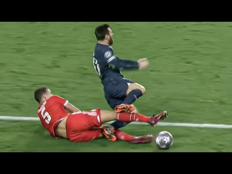 Benjamin Pavard Red Card vs Psg | Tackles Messi Today 2023