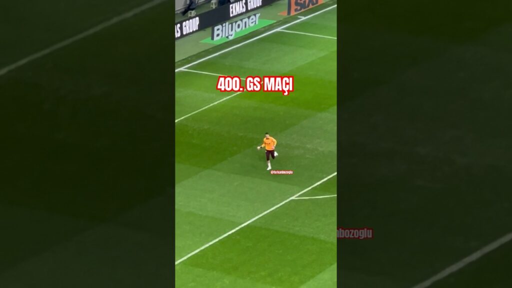 🟡🔴Fernando Muslera 400. GS Maçı İçin Sahaya Çıktı!