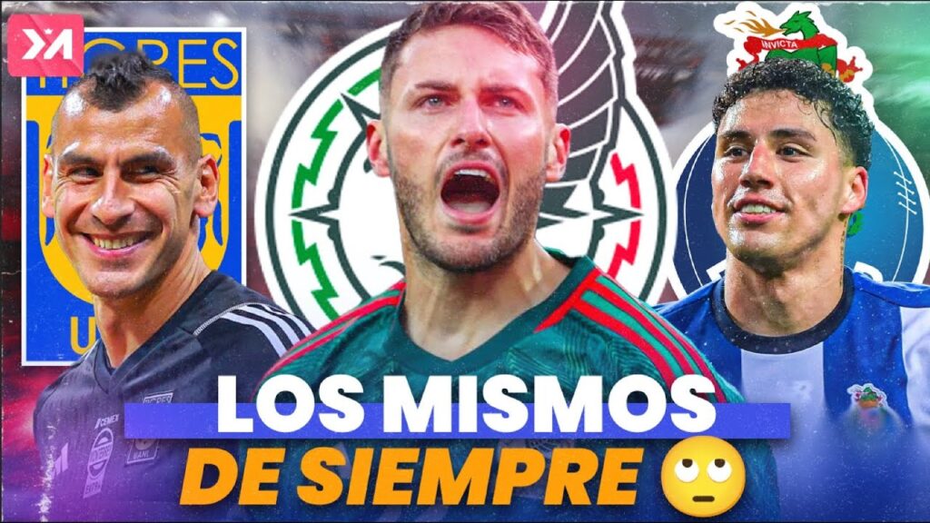 La lista del Tri con UNA SORPRESA; Jorge Sánchez LO HACE DE NUEVO; 2 del Barça a Rayados