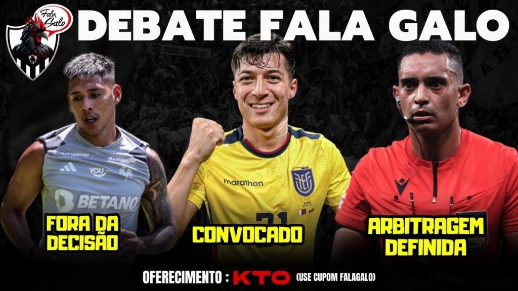 😕 ZARACHO FORA DA DECISÃO 🔥 ALAN FRANCO CONVOCADO 😎 ARBITRAGEM DEFINIDA